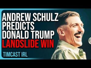 Andrew Schulz Predicts Trump LANDSLIDE WIN, Regular People Supporting Trump