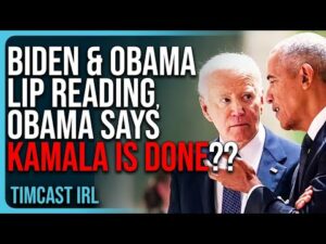 Biden &amp; Obama Lip Reading, Obama Says Kamala Is Done??