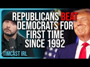 Republicans BEAT Democrats For First Time Since 1992, Trump Predicted To WIN