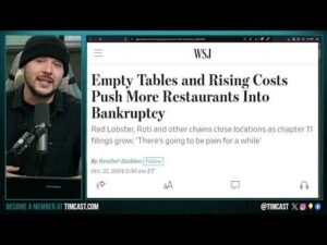 ECONOMIC COLLAPSE, More Chains Collapse And File For Bankruptcy, Democrat Policy HAS FAILED