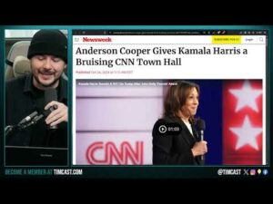 Kamala BOMBS CNN Townhall SO BADLY EVEN CNN Roasts Her, Says Its WORD SALAD CITY, Democrats LOSING