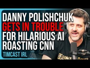 Danny Polishchuk GETS IN TROUBLE For Hilarious AI Roasting CNN &amp; Jake Tapper