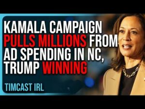 Kamala Campaign PULLS MILLIONS From Ad Spending In NC, Trump WINNING