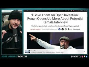 Joe Rogan Offered Kamala OPEN INVITE, SHE REFUSED, Democrat Wanted To CONTROL Show, Trump WINNING