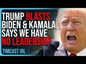 Trump BLASTS Biden &amp; Kamala, Says We Have NO LEADERSHIP After Iran Attacks Israel