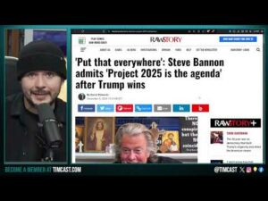 Matt Walsh And Bannon Say PROJECT 2025 IS REAL And ITS BACK, Media and Dems LOSE IT