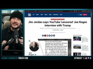 GOP DEMANDS Briefing From Youtube As To Why They Censored Joe Rogan And Donald Trump Interview