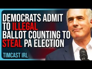 Democrats ADMIT To Illegal Ballot Counting To STEAL PA Election