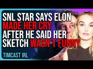 SNL Star Says Elon Musk MADE HER CRY After He Said Her Sketch WASN’T FUNNY