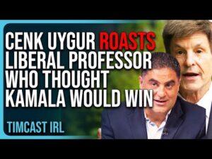 Cenk Uygur ROASTS Liberal Professor Who Thought Kamala WOULD WIN, Democrats COPE