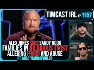 Alex Jones SUES Sandy Hook Families In SHOCK Twist Alleging FRAUD w/Milo Yiannopoulos | Timcast IRL