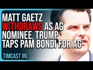 Matt Gaetz WITHDRAWS As AG Nominee, Trump Taps Pam Bondi For AG