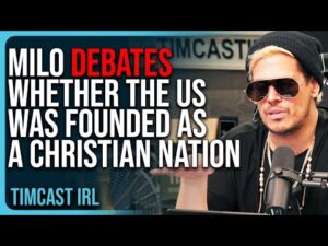 Milo DEBATES Whether The US Was Founded As A Christian Nation