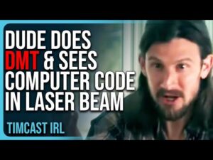 Dude Does DMT &amp; Sees Computer Code In Laser Beam, Claims Hundreds Of Others See It As Well