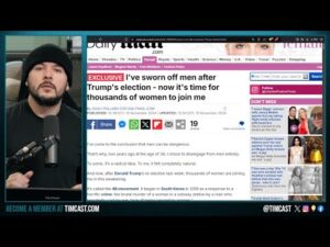Women Have Been RADICALIZED, Men HAVE NOT, Data Proves Women Are Becoming MORE EXTREME Politically