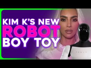 Kim Kardashian Falls in Love With Tesla's New OPTIMUS BOT