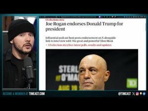 Joe Rogan ENDORSES TRUMP, Election Day IS NOW, GOP Winning In Early Votes, GO VOTE NOW