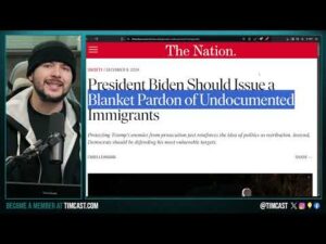 Leftists Call On Biden To MASS PARDON ALL Illegal Immigrants, Trump Will END Birthright Citizenship