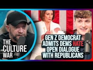 Gen Z Democrat ADMITS Democrats HATE Open Dialogue With Republicans