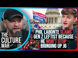 Phil Labonte SLAMS Gen Z Leftist Because He Won't Stop Bringing Up J6 During Debate