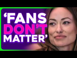 Olivia Wilde IGNORES How Important Fans Are to Hollywood Success