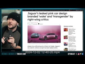 Jaguar &quot;WOKE&quot; Car LEAKS, Photos Get ROASTED For Being Super Cringe Woke EV's NO ONE Will Buy