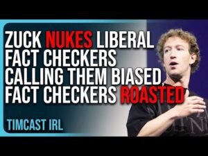 Zuck NUKES Fact Checkers Calling Them BIASED, Fact Checkers ROASTED For Ironic Fact Checking Claim