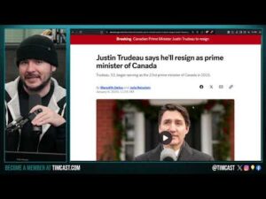 Justin Trudeau Announces RESIGNATION, Trump Tariff Threat NUKED Canadian Liberal Leadership