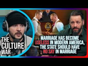 Marriage Has Become USELESS In Modern America, The State Should Have NO SAY In Marriage