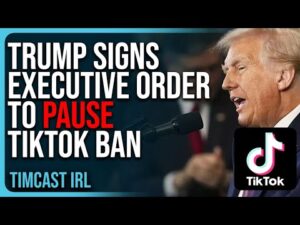 Trump Signs Executive Order To PAUSE TikTok Ban, Enact Liability Shield For App Stores