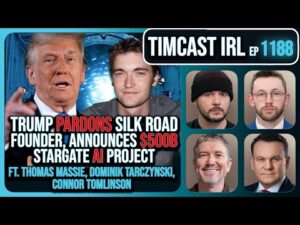 Trump PARDONS Silk Road Founder Ross Ulbricht w/Dominik Tarczynski &amp; Thomas Massie | Timcast IRL