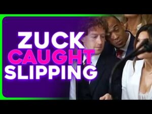 Zuck Caught Fawning Over Bezos' Fiancé Lauren Sanchez