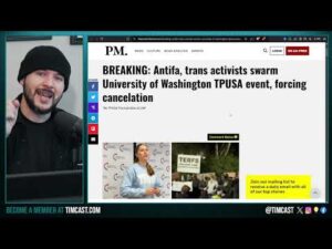 ANTIFA IS BACK, Far Left ATTACKS TPUSA Event After Trump Signs TWO GENDER Executive Order