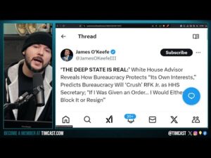 Deep State CAUGHT Planning To Subvert Trump And RFK Jr, James Okeefe EXPOSES Trump Resistance NOW