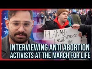 Interviewing Anti Abortion Activists at the March for Life