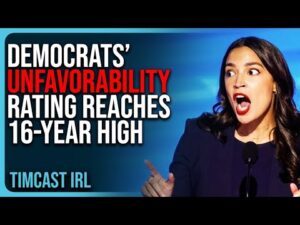 Democrats’ Unfavorability Rating Reaches 16-Year High, The Party Is IMPLODING