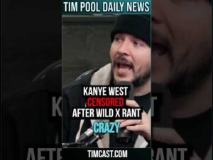 Kanye West CENSORED After WILD X Rant #shorts