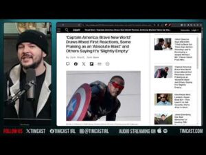 Captain America BOMBING After Conservative Boycott, Reviews Mixed, Disney DITCHES Wokeness IN PANIC