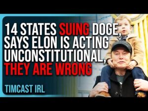 14 States SUING DOGE, Says Elon Musk Is Acting UNCONSTITUTIONAL, They Are WRONG