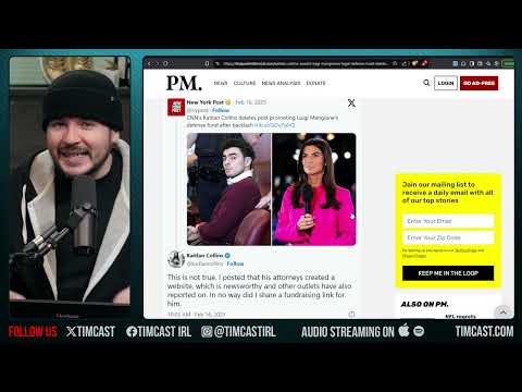 CNN's Kaitlin Collins SLAMMED For Promoting Leftist Assassin Mangione's