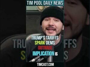 Trump's Tariffs Spark Dems Outrage #shorts