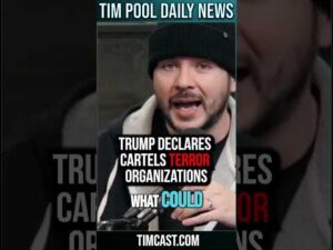 Trump Declares Cartels TERROR ORGANIZATIONS #shorts