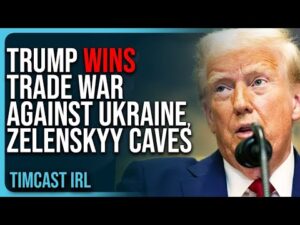 Trump WINS Trade War Against Ukraine, Zelenskyy CAVES, Expected To AGREE To Mineral Deal