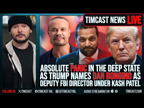 DAN BONGINO Named Deputy FBI Director Under Kash Patel, Deep State