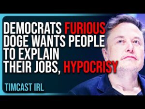 Democrats FURIOUS DOGE Wants People To Explain Their Jobs, HYPOCRISY