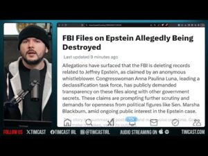 FBI DESTROYING EPSTEIN EVIDENCE, Whistleblower Says, GOP &amp; More Demand Bondi Release The Client List