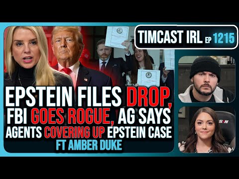 EPSTEIN Files DROP, FBI GOES ROGUE, AG Says They COVERED UP Epstein