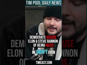 Democrats ACCUSE Elon &amp; Steve Bannon of Being NAZIS #shorts