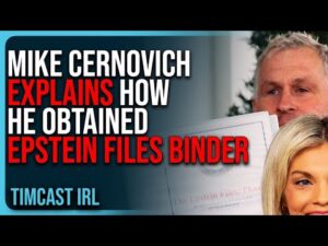 Mike Cernovich EXPLAINS How He Obtained Epstein Files Binder, Meeting With Trump