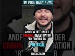 Andrew Tate Under CRIMINAL Investigation By Florida AG #shorts